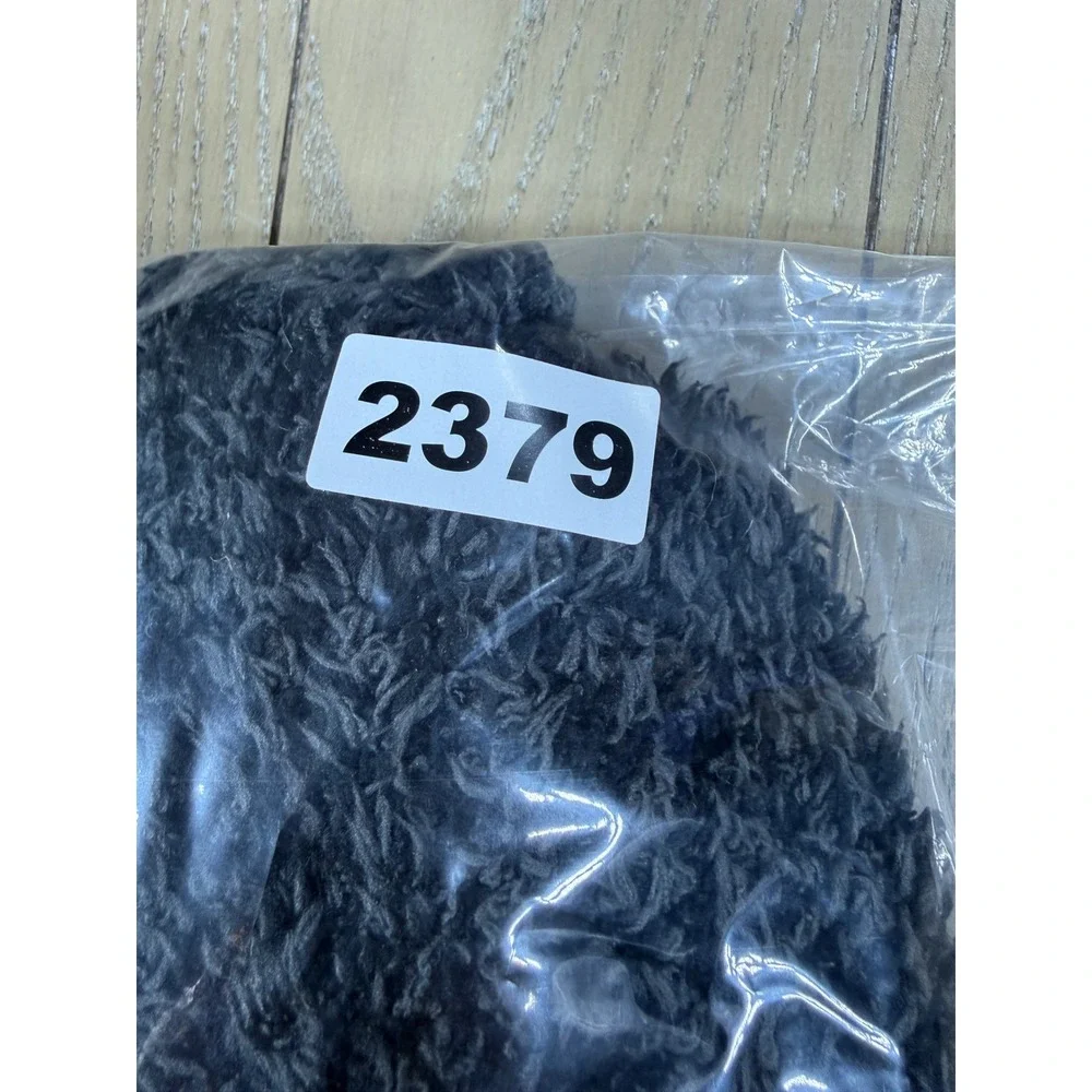Barefoot Dreams Pet Sweater Large Carbon‎ Gray CozyChic Fuzzy Knit Dog Vest